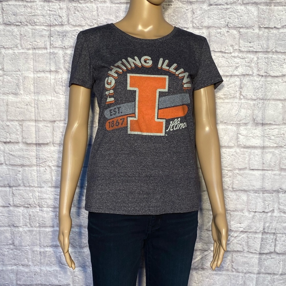 Fighting Illini Fitted Short Sleeve